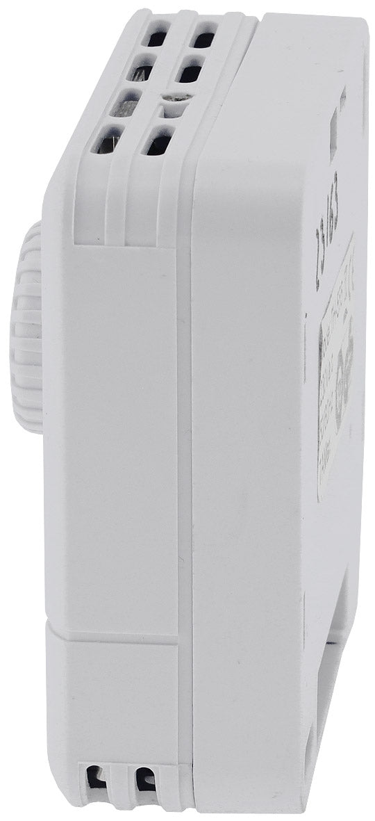 Raumtemperatur-Regler Thermostat "RT-55" 7A, weißes LED-Display, 5-30°C, 110-230V