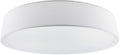 Deckenleuchte mit Textilschirm weiß ØxH 50x12cm, für 4x E27 Lampe