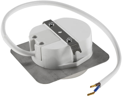LED Einbauleuchte für UP-Dosen mit PIR Alu gebürstet 2W, 25lm, warmweiß
