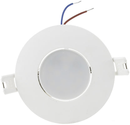 LED Einbauleuchte "Flat-60" warmweiß 95x60mm, 10W, 890lm, Gehäuse Weiß