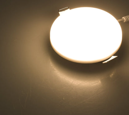 LED Einbauleuchte "W360" warmweiß 92x33mm, 6W, 580lm, Gehäuse weiß