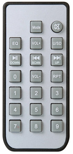 Hifi-Verstärker "VT-80 MK" 160W, schwarz 2xLine IN, USB/SD, Radio, Fernbedienung