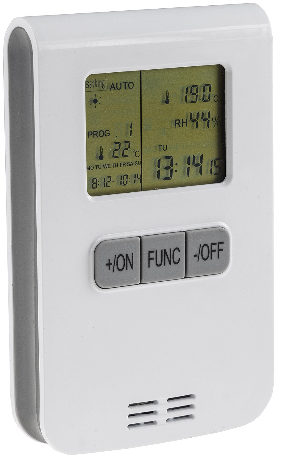 Funk-Thermoschalter  "Pilota Casa", IP20 Tages- / Wochenschaltung, 8 Programme