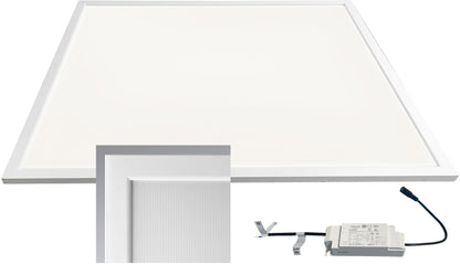 LED Licht-Panel "CTP-62 Office" neutralw 62x62cm, 4000K, 40W, 3850lm, UGR16 # Achtung! Separates Sperrgut-Paket #