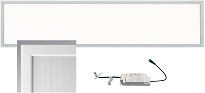 LED Licht-Panel "CTP-120 Office" neutral 30x120cm, 4000K, 40W, 3850lm, UGR16 # Achtung! Separates Sperrgut-Paket #