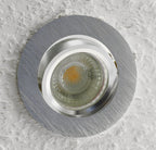 Einbaustrahler "CTE-84R"  Rund Ø84mm Einbau Ø68mm, schwenkbar, Clip Ring