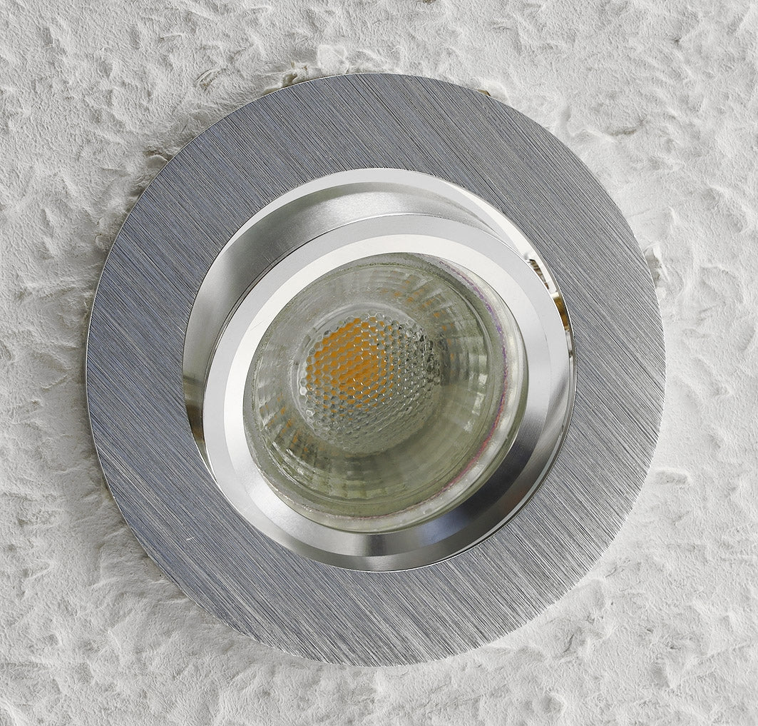 Einbaustrahler "CTE-84R"  Rund Ø84mm Einbau Ø68mm, schwenkbar, Clip Ring