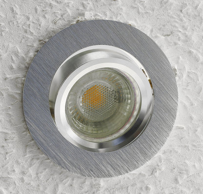 Einbaustrahler "CTE-84R"  Rund Ø84mm Einbau Ø68mm, schwenkbar, Clip Ring