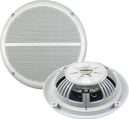 wasserfeste Außen-Lautsprecher "CT-65SL" SlimDesign 6,5", 100W, 80Hz-20KHz, PAAR