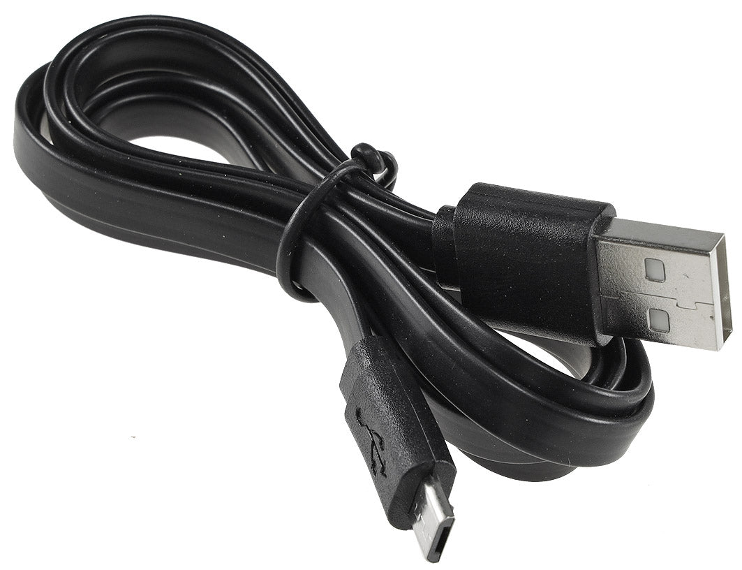 USB-Flachkabel auf Micro-USB, 90cm Lade- & Datenkabel für Handys