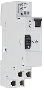 Treppenlichtzeitschalter / Zeitrelais 1 Wechsler, 230V/16A, 1-7 Minuten