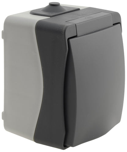 NUQUI Feuchtraum Steckdose IP54, Aufputz, 250V~/ 16A