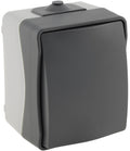 NUQUI Feuchtraum Wechsel-Schalter IP54, Aufputz, 250V~/ 10A