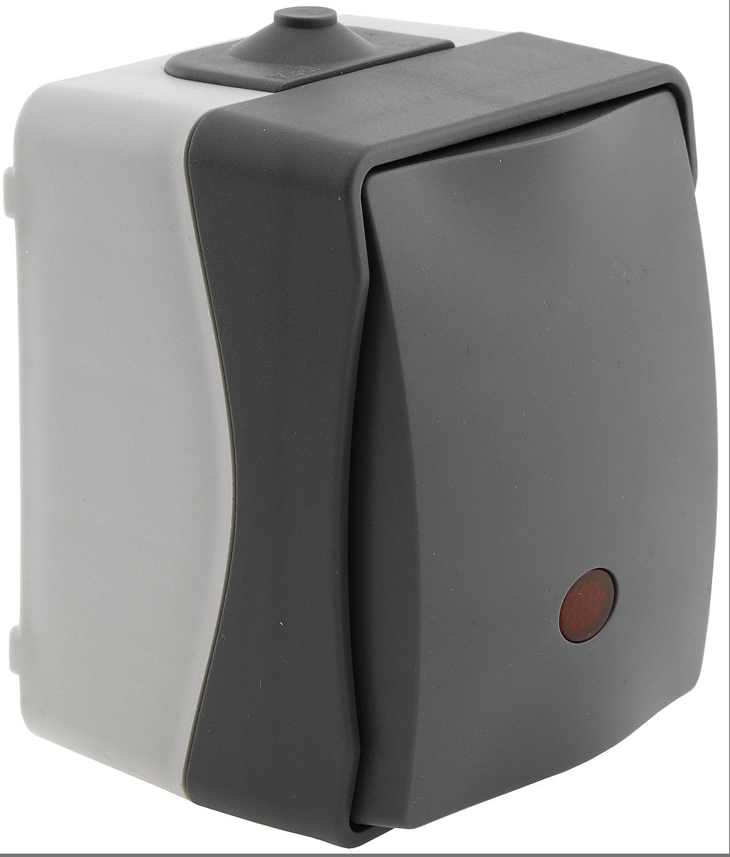 NUQUI Feuchtraum Kontrollschalter IP54, Aufputz, 250V~/ 10A