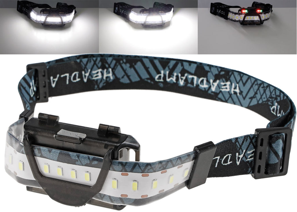 LED-Stirnlampe "CTX-Head 180" 3W, 140lm, 180° Abstrahlung, für 3x AAA