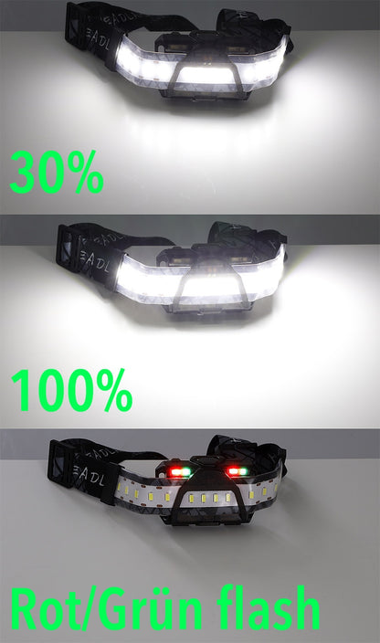 LED-Stirnlampe "CTX-Head 180" 3W, 140lm, 180° Abstrahlung, für 3x AAA