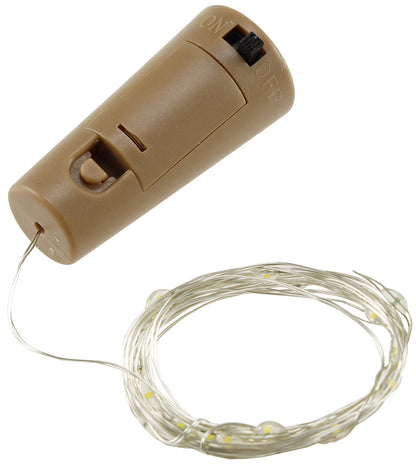 LED Flaschen-Lichterkette "CuteBottle" 20 LEDs, 2m, warmweiß, Batterie, 10x Set