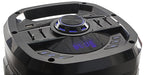 Mobile Soundsystem "SFX-206 LED" USB, Bluetooth, 2x6,5", 300W, Mikro, TWS