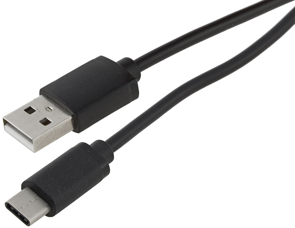 USB-Kabel USB-A auf USB-C, 0,5m Stecker/Stecker, 5V, max. 3A