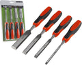 Stechbeitel Set, 4-teilig CRV, 6, 12, 18, 24mm