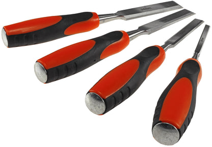 Stechbeitel Set, 4-teilig CRV, 6, 12, 18, 24mm