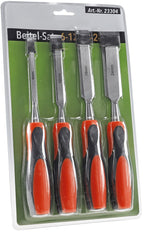 Stechbeitel Set, 4-teilig CRV, 6, 12, 18, 24mm