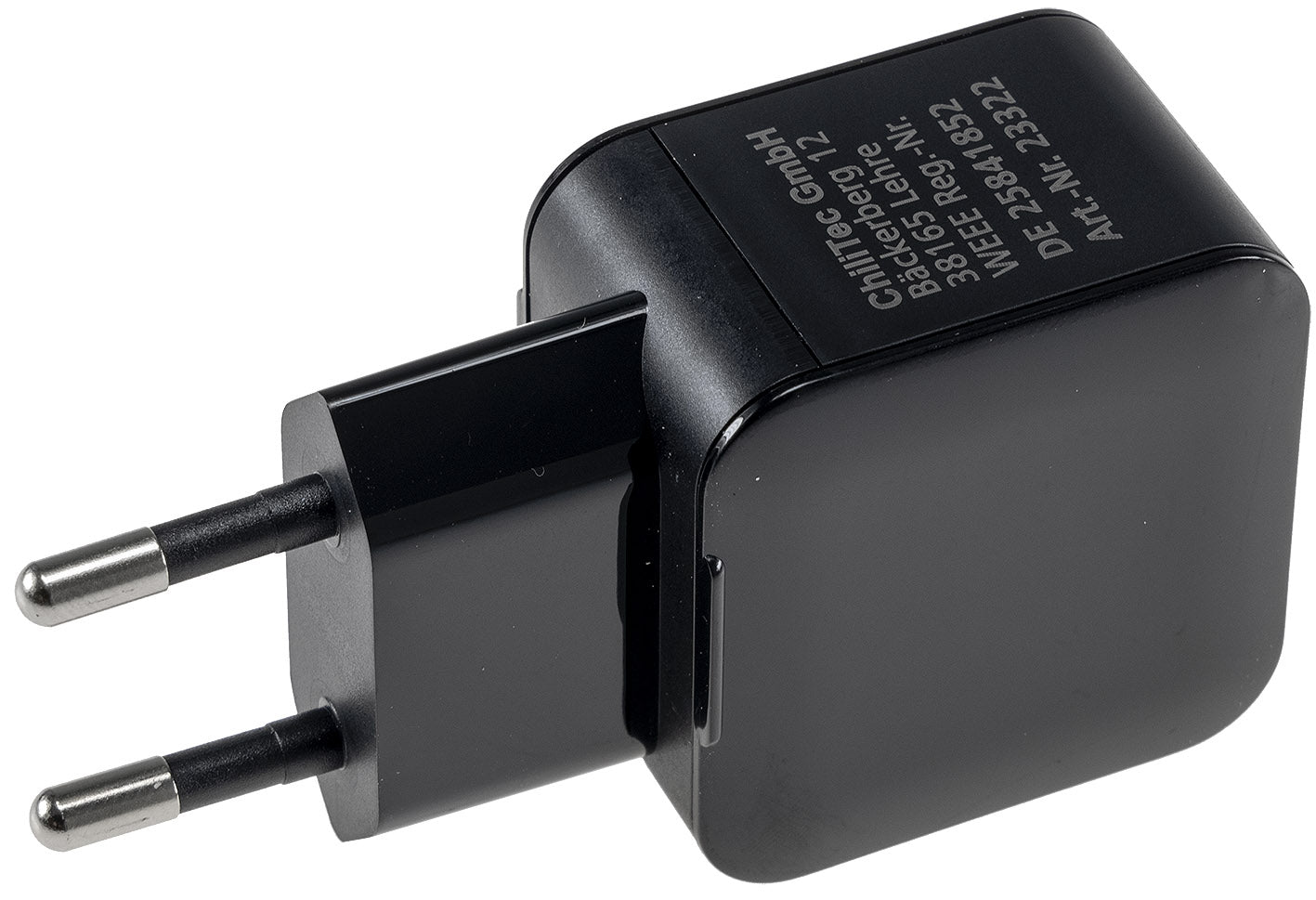 Stecker-Netzteil mit USB-C "CTN-PD20" Ein 100-240V~, 5V/9V/12V, 20W