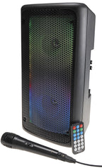 Mobiles Soundsystem "SRX-206 Mini" USB, Bluetooth, 2x6,5", 300W, Mikro, TWS