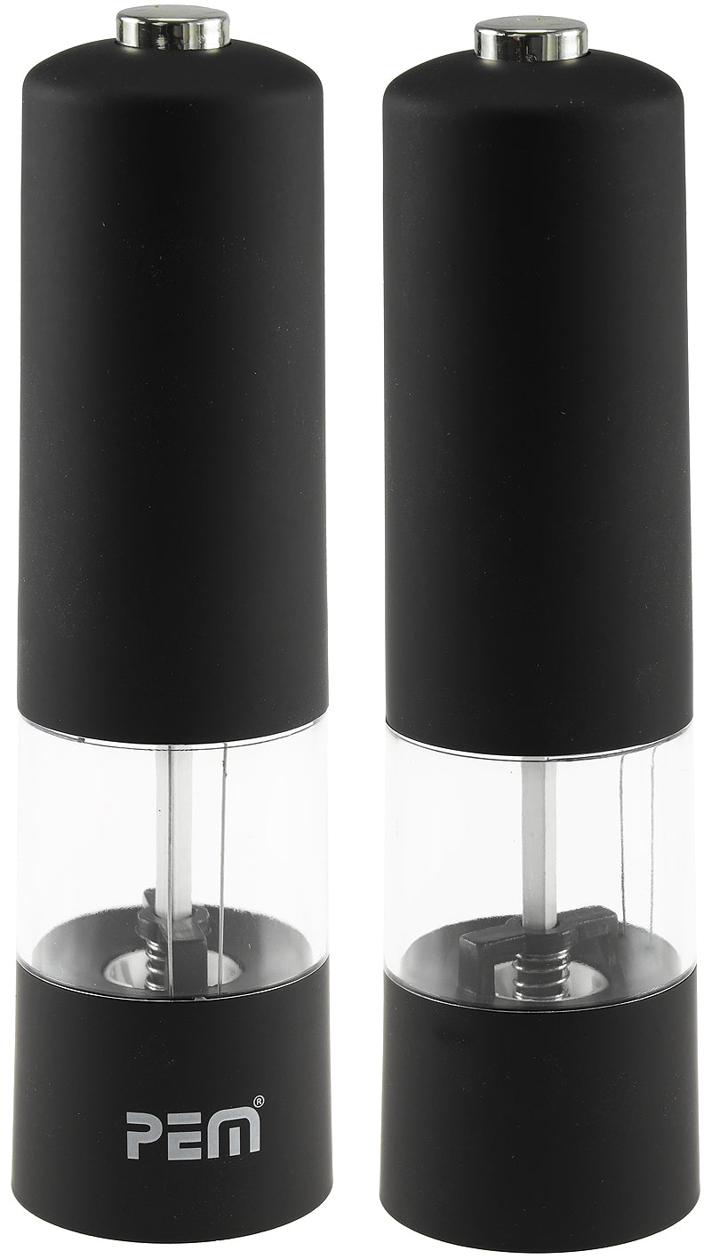 Küchenset elektr. Salz- u. Pfeffermühle