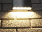 LED Edelstahl-Wandleuchte "MURO 5" IP65, 5W, 220lm, 3000K, warmweiß