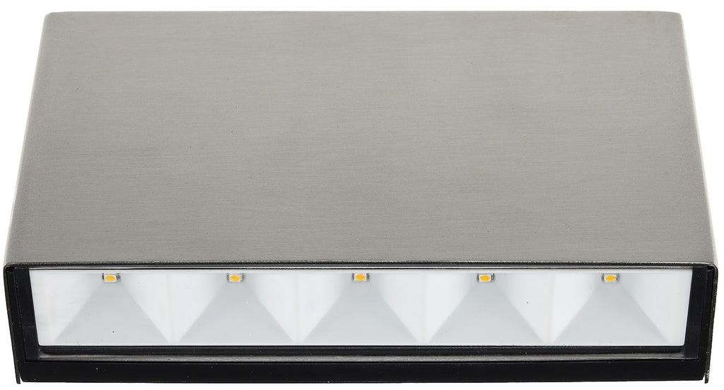 LED Edelstahl-Wandleuchte "MURO 5" IP65, 5W, 220lm, 3000K, warmweiß