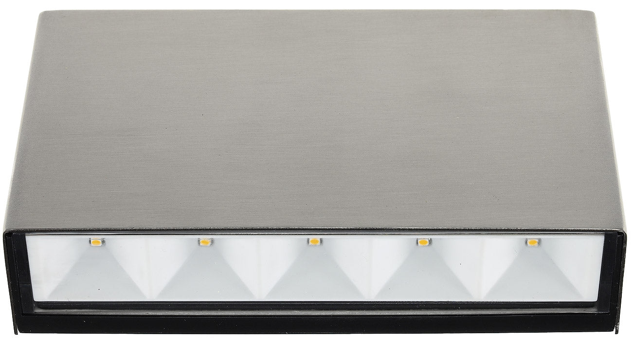 LED Edelstahl-Wandleuchte "MURO 5" IP65, 5W, 220lm, 3000K, warmweiß