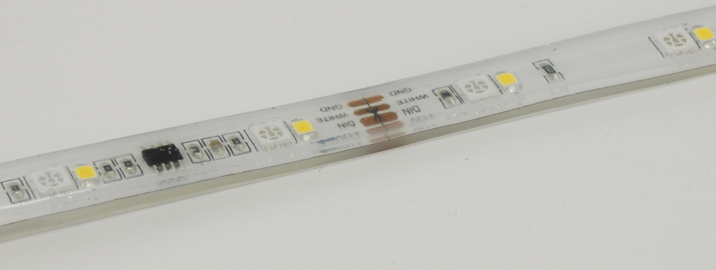 RGBww LED-Stripe Set 5m + FB Lauflichtfunktion, IP44, mit Netzteil