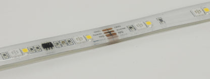 RGBww LED-Stripe Set 5m + FB Lauflichtfunktion, IP44, mit Netzteil