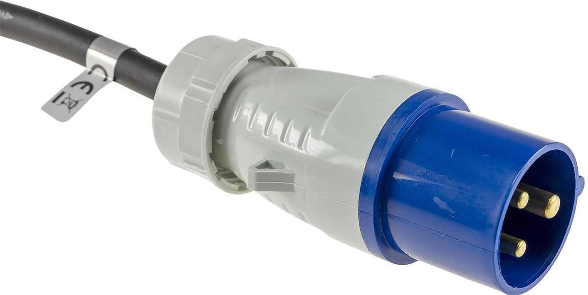 CEE auf Schutzkontakt-Kupplung 1,5m 230V, Adapter für Wohnwagen, Camping