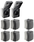 NUQUI Feuchtraum Starter-Kit 8-teilig, IP54, Aufputz, 250V~/ 16A