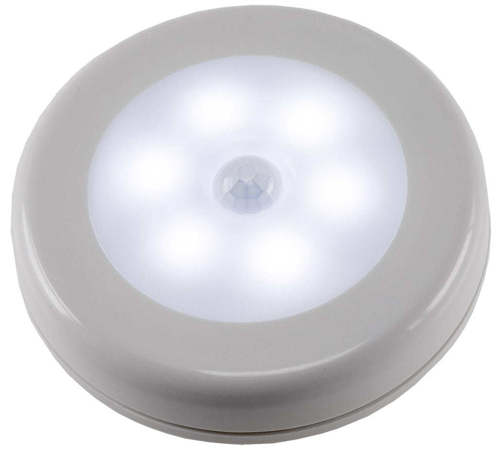 LED Leuchte mit PIR Bewegungsmelder 3er-Set, ØxH 80x22mm