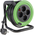 Kunststoff-Kabeltrommel, 15m Kabel, IP20 H05VV-F 3G1,5mm²