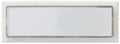 Klingeltaster mit Namensschild, weiß Kunststoff, 91x32x18mm, beleuchtbar