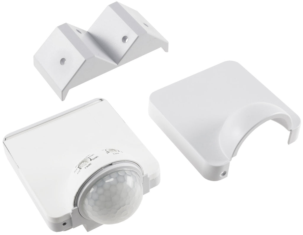 Aufputz-Bewegungsmelder "CBM 65w" 360°, max. 10m Detektion, IP65, weiß