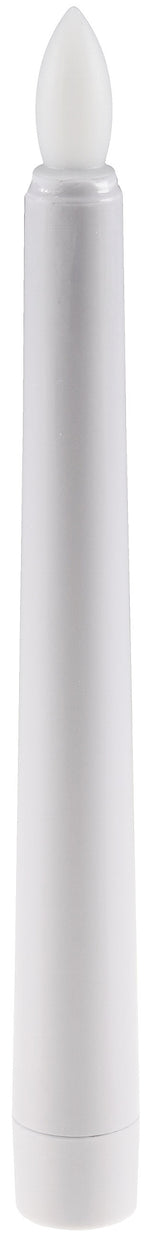 LED Stabkerze 20cm Ø2cm, 4er Pack Fernbedienung, je 3x AAA Batterie