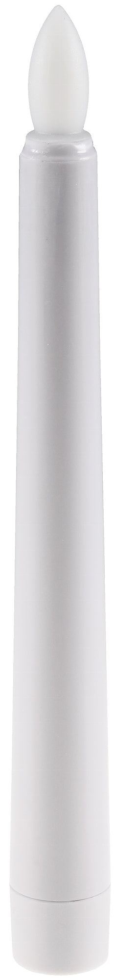 LED Stabkerze 20cm Ø2cm, 4er Pack Fernbedienung, je 3x AAA Batterie