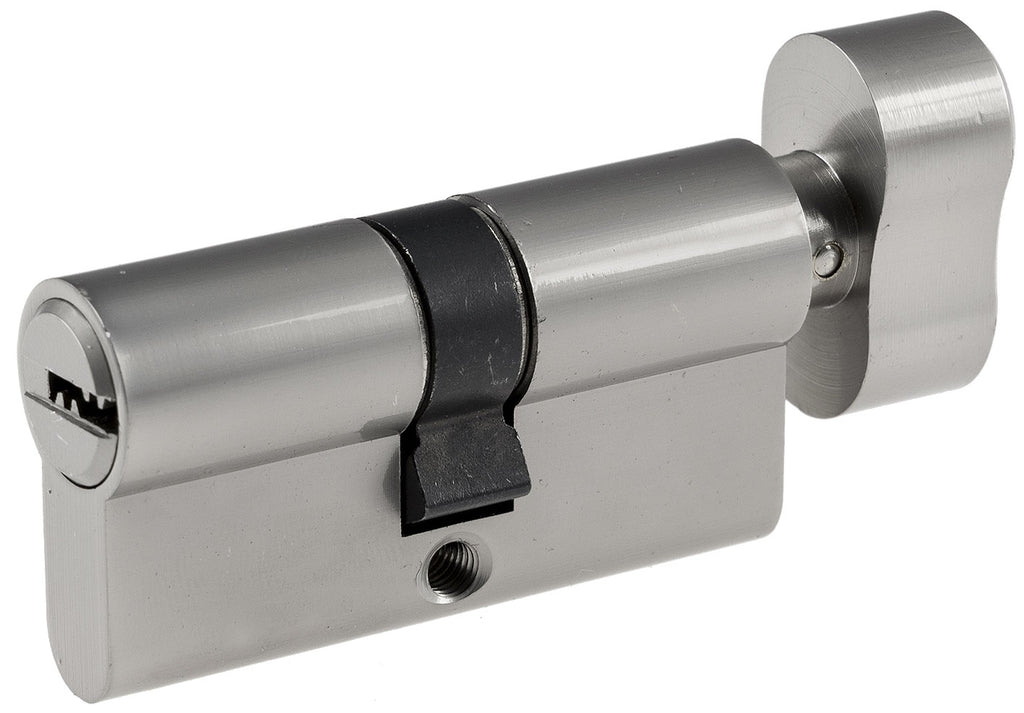 Schließzylinder 60mm (30+30mm) mit Knauf Profil-Zylinder, 5 Sicherheits-Schlüssel