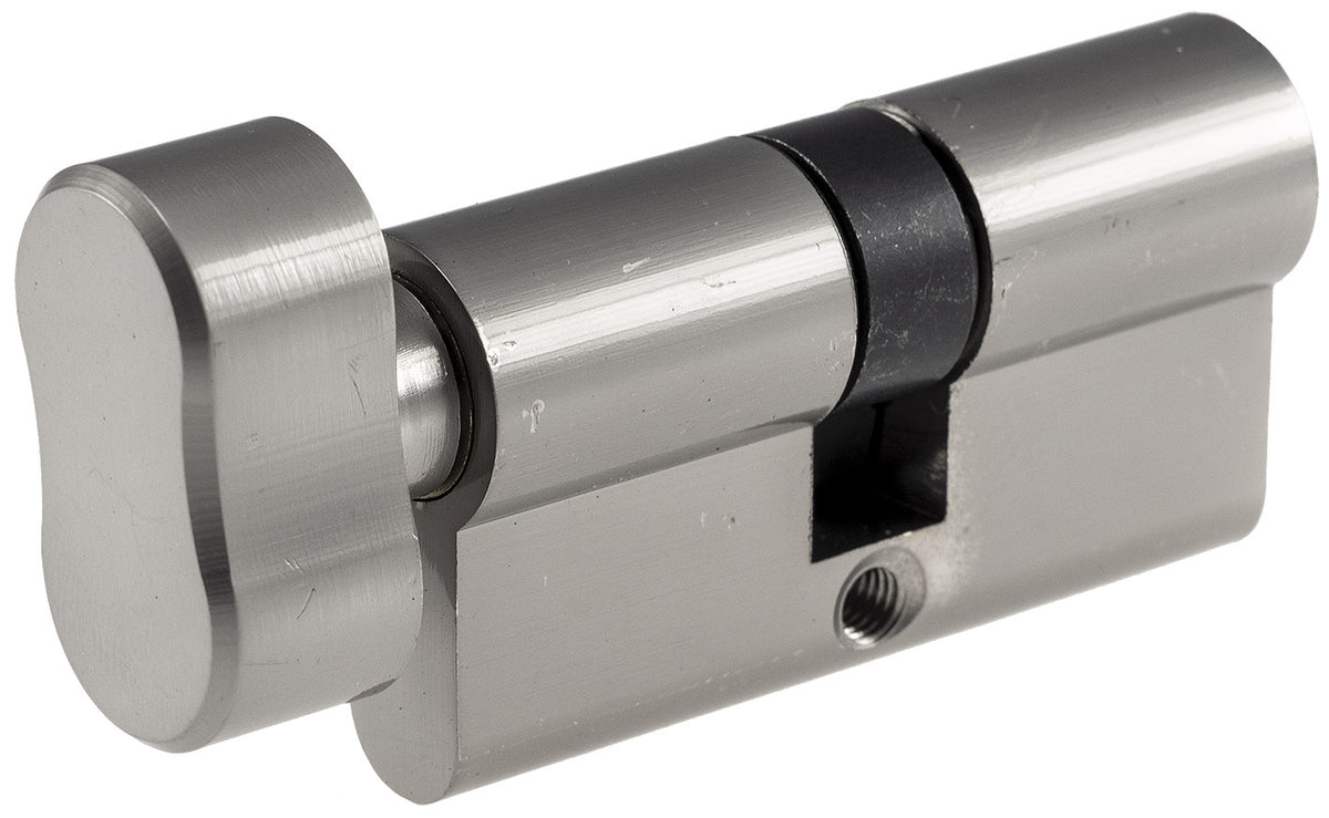 Schließzylinder 60mm (30+30mm) mit Knauf Profil-Zylinder, 5 Sicherheits-Schlüssel
