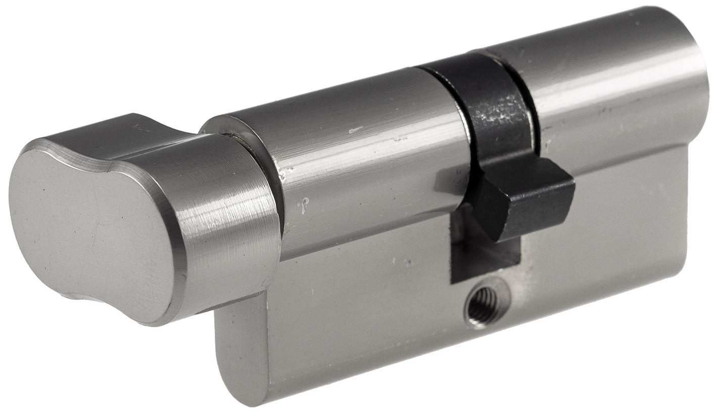 Schließzylinder 60mm (30+30mm) mit Knauf Profil-Zylinder, 5 Sicherheits-Schlüssel