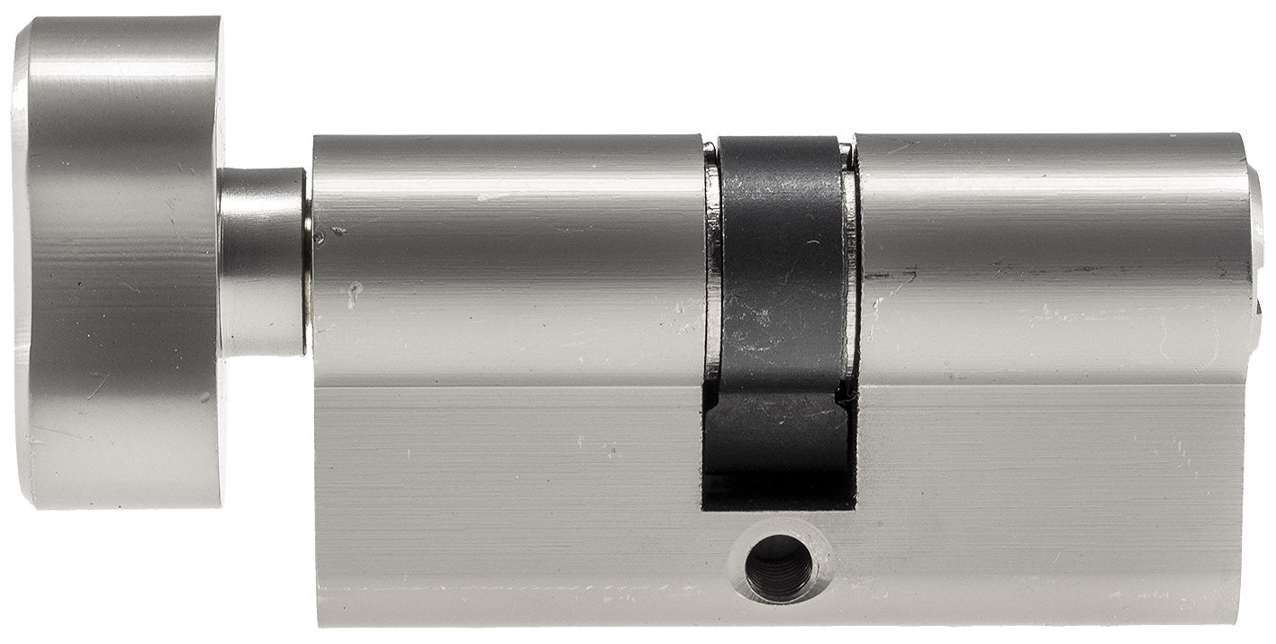 Schließzylinder 60mm (30+30mm) mit Knauf Profil-Zylinder, 5 Sicherheits-Schlüssel