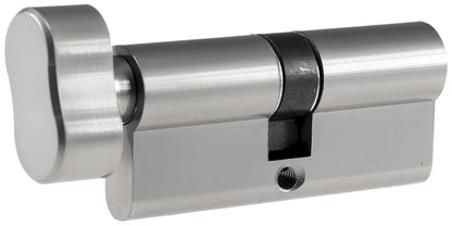Schließzylinder 70mm (35+35mm) mit Knauf Profil-Zylinder, 5 Sicherheits-Schlüssel