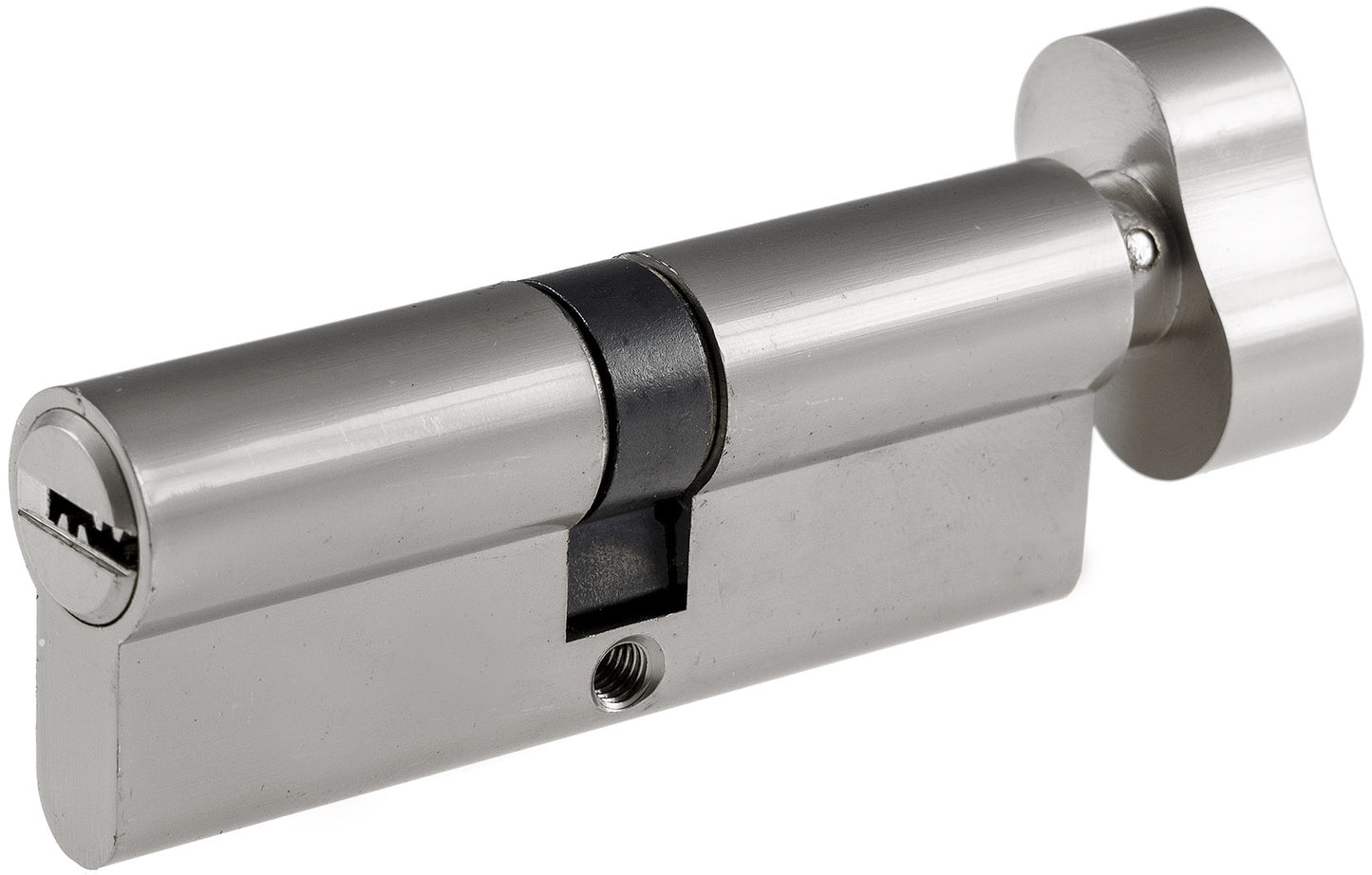 Schließzylinder 80mm (40+40mm) mit Knauf Profil-Zylinder, 5 Sicherheits-Schlüssel