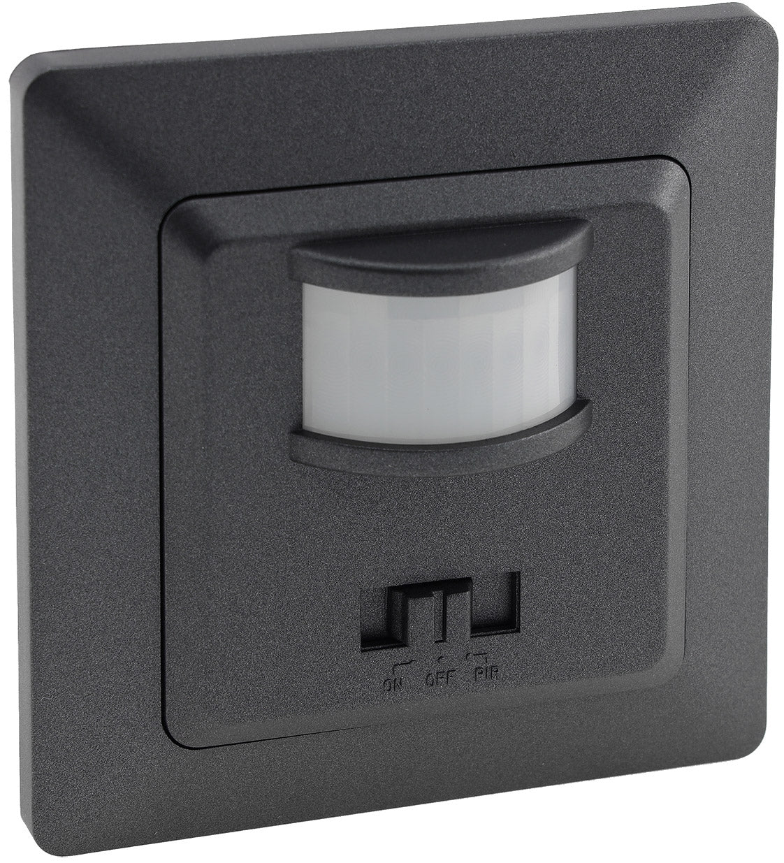 MILOS Bewegungsmelder 160°, anthrazit LED geeignet,  250V~, Unterputz, 2-Draht