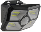 LED Solar Wandleuchte "SWL 722" PIR Bewegungsmelder, 72 LEDs, IP65